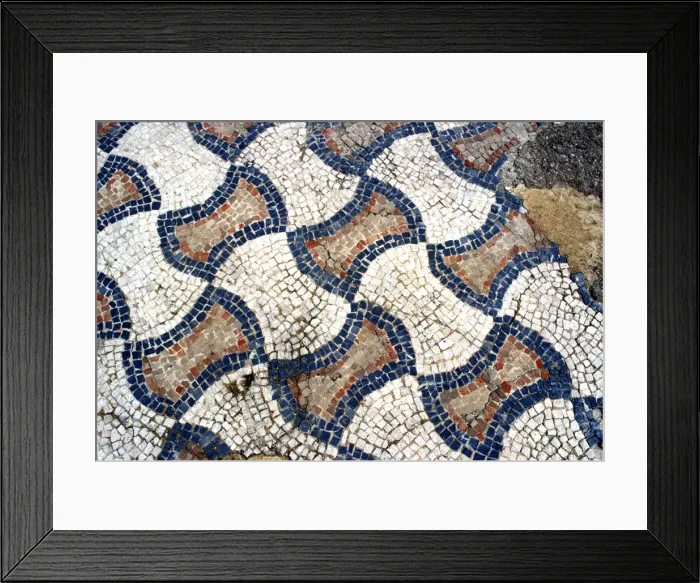 Framed Print : Mosaic from a Roman villa, Montreal, Dordogne and Atlantic Coast, France Framed Print : Mosaic from a Roman villa, Montreal, Dordogne and Atlantic Coast, France