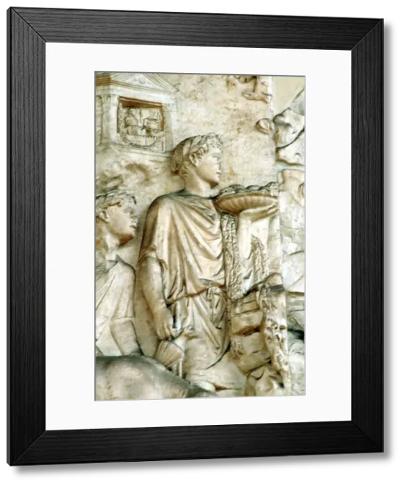 Framed Print : Ara Pacis, Rome, 9 BC Framed Print : Ara Pacis, Rome, 9 BC