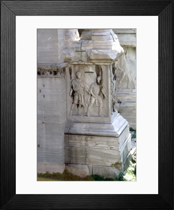 Framed Print : The Arch of Septimus Severus, Rome, 203 AD Framed Print : The Arch of Septimus Severus, Rome, 203 AD