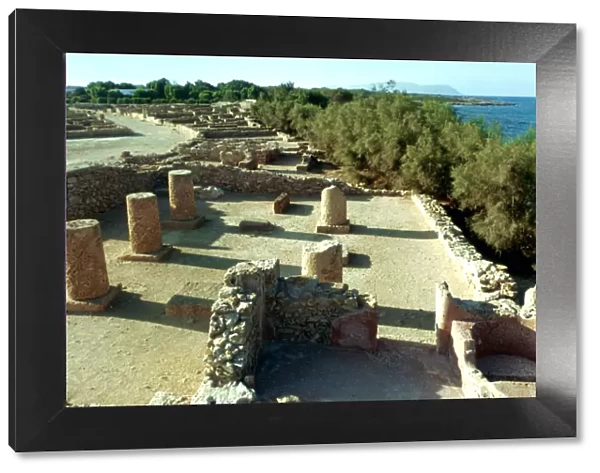 Coastal Roman ruins, Tunisia, 3rd century AD