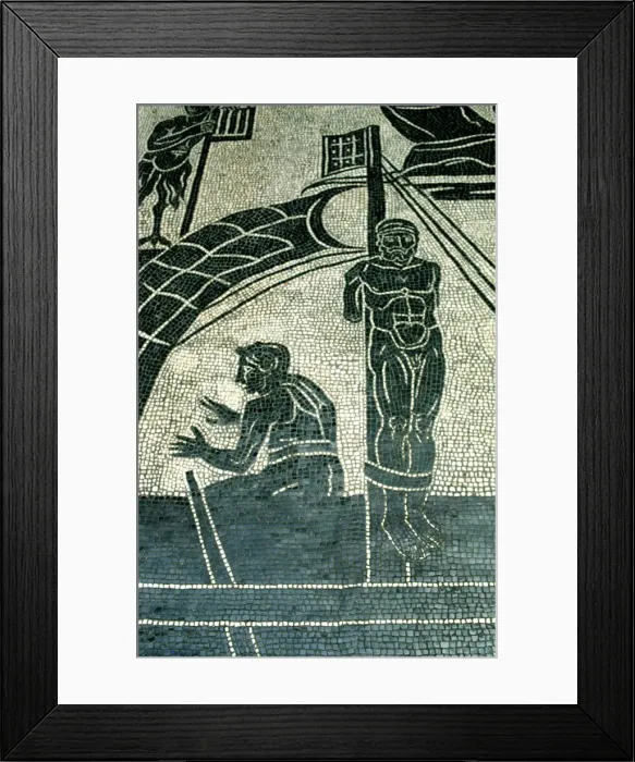 Framed Print : Ulysses and the sirens, 2nd century AD Framed Print : Ulysses and the sirens, 2nd century AD