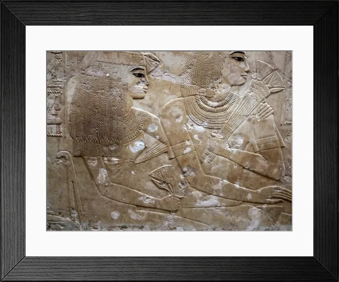 Framed Print : Relief from the tomb of Ramose, Luxor, Egypt, 14th century BC Framed Print : Relief from the tomb of Ramose, Luxor, Egypt, 14th century BC