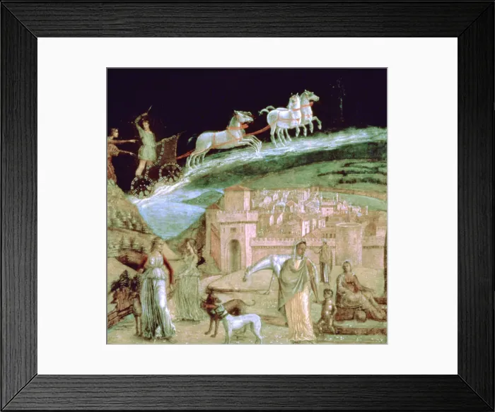Framed Print : Phaeton in his chariot, c1470-1536 Framed Print : Phaeton in his chariot, c1470-1536