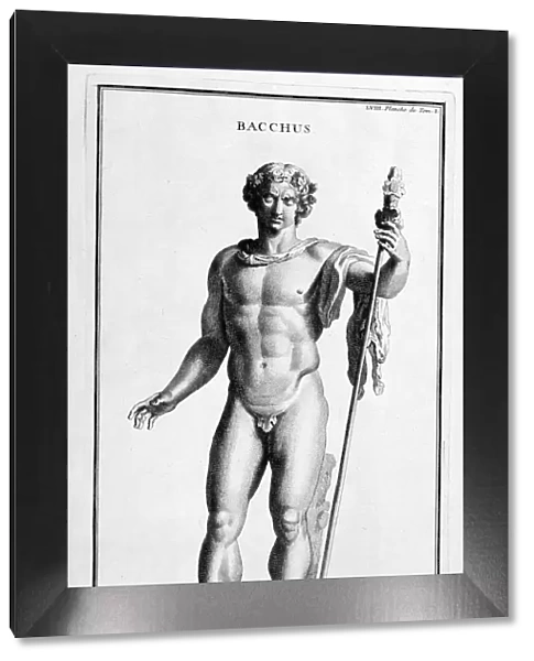 Bacchus, after a Roman statue, 1757. Artist: Bernard de Montfaucon