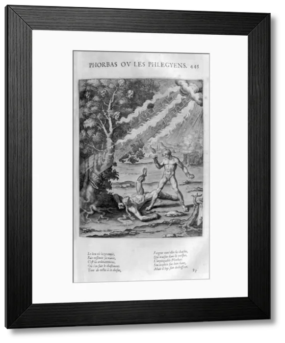 Framed Print : Phorbas, 1615. Artist: Leonard Gaultier Framed Print : Phorbas, 1615. Artist: Leonard Gaultier