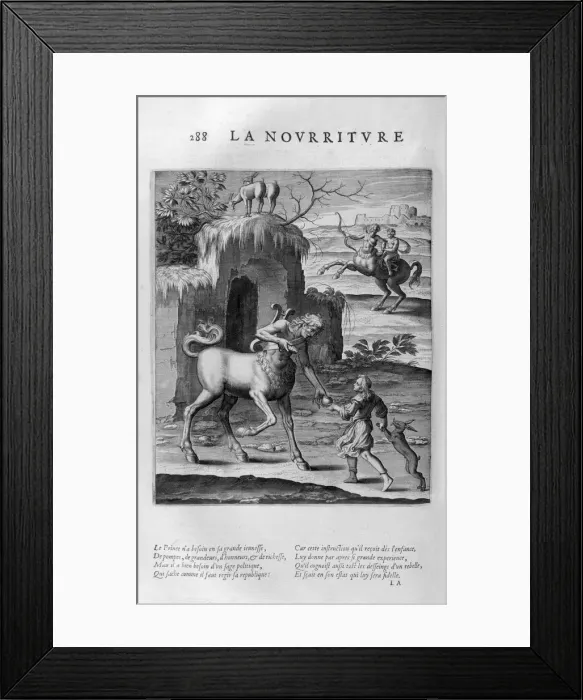 Framed Print : La Nourriture, (Food), 1615. Artist: Leonard Gaultier Framed Print : La Nourriture, (Food), 1615. Artist: Leonard Gaultier