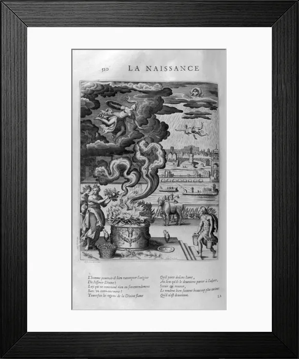 Framed Print : La Naissance, 1615. Artist: Leonard Gaultier Framed Print : La Naissance, 1615. Artist: Leonard Gaultier