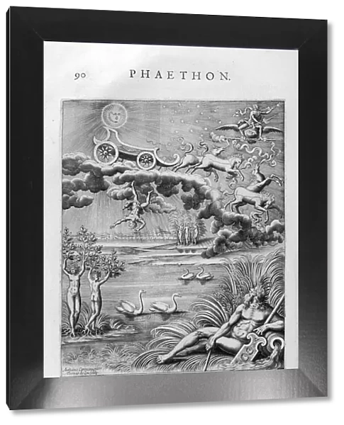 The fall of Phaeton, 1615. Artist: Leonard Gaultier