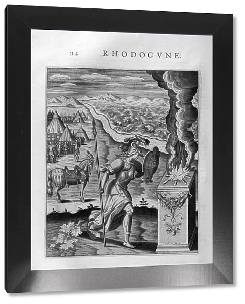 Rhodogune, 1615. Artist: Leonard Gaultier