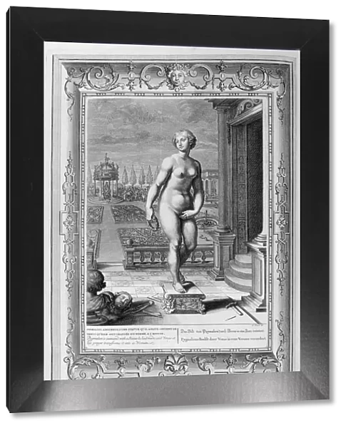 Pygmalion is Enamoured With a Statue he Has Made, 1733. Artist: Bernard Picart