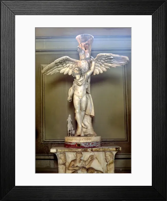 Framed Print : Ganymede. Statue of Greek origin located in the Vatican, Rome Framed Print : Ganymede. Statue of Greek origin located in the Vatican, Rome