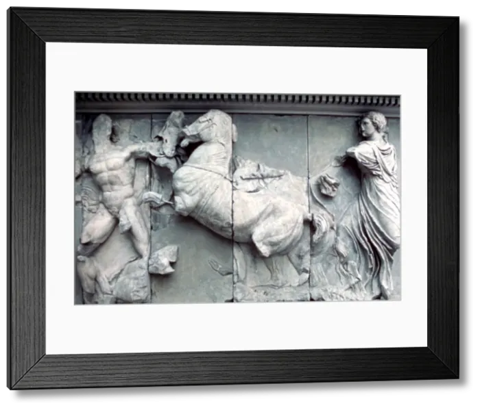 Framed Print : Detail from the Great Frieze of the Pergamon Altar, 180-159 BC Framed Print : Detail from the Great Frieze of the Pergamon Altar, 180-159 BC