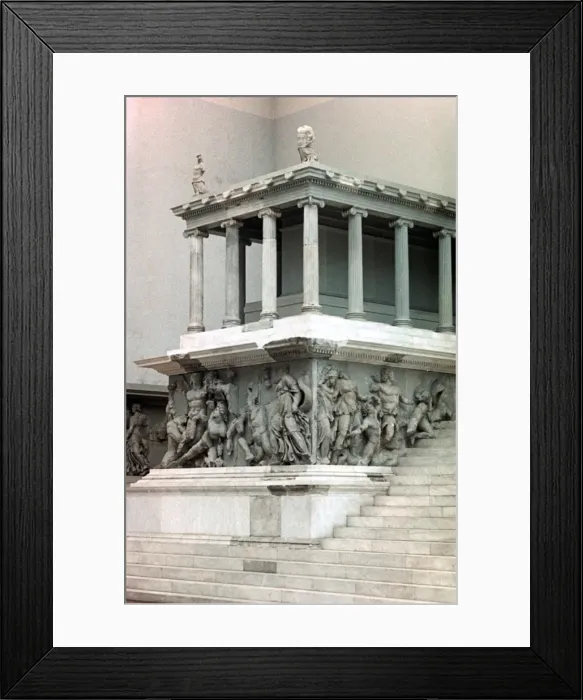 Framed Print : Pergamon Altar, 2nd century BC Framed Print : Pergamon Altar, 2nd century BC