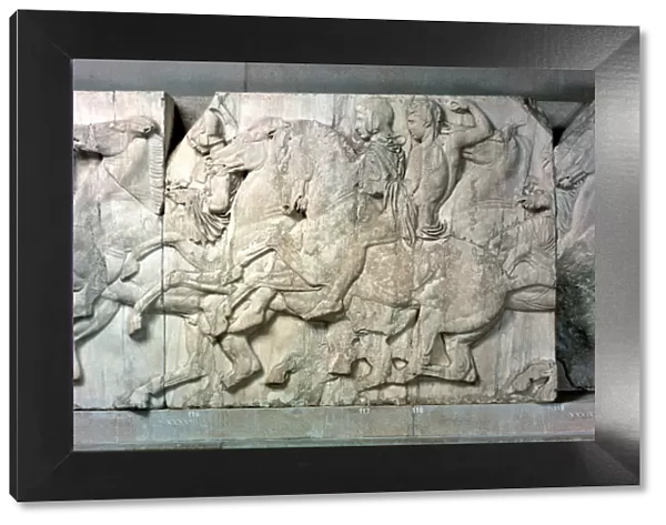 Horsemen from the Parthenon frieze, 447-432 BC