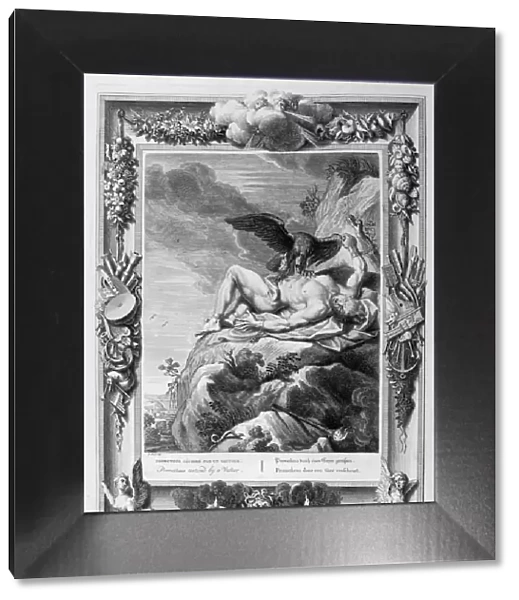 Prometheus tortured by a vulture, 1733. Artist: Bernard Picart