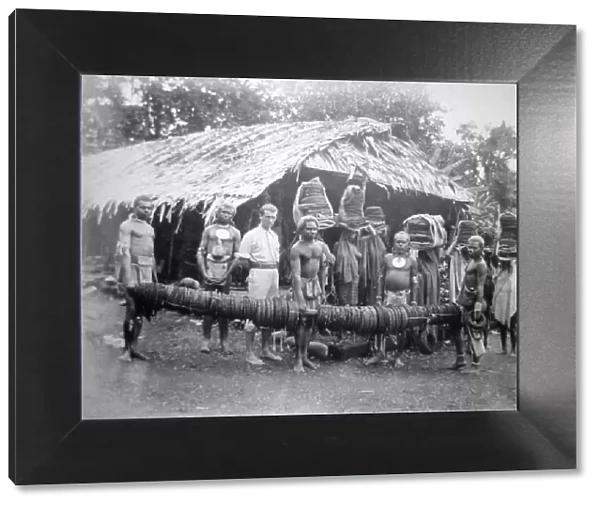 Feather money, brought to Forrests house at Nelua, 1892