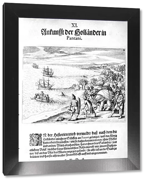 Invasion by Vice Admiral Sebold, 1606. Artist: Theodore de Bry