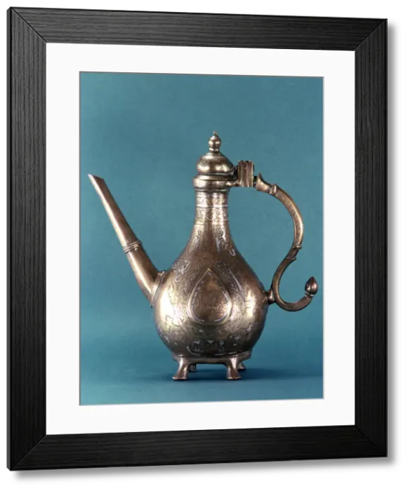 Framed Print : Egyptian Container in Bronze, c14th Century Framed Print : Egyptian Container in Bronze, c14th Century