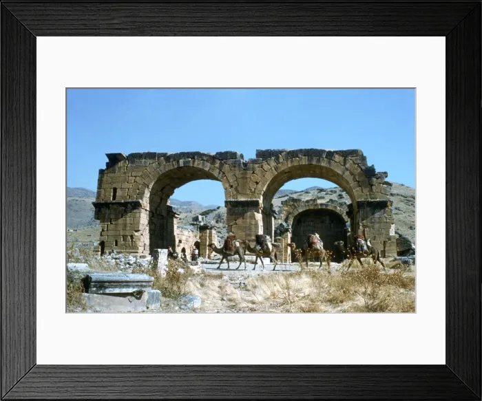 Framed Print : Byzantine, Hierapolis, Pamukkale, Turkey, 190BC Framed Print : Byzantine, Hierapolis, Pamukkale, Turkey, 190BC