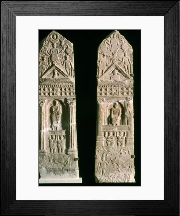 Framed Print : Stele Votives, Tunisia, 3rd Century Framed Print : Stele Votives, Tunisia, 3rd Century