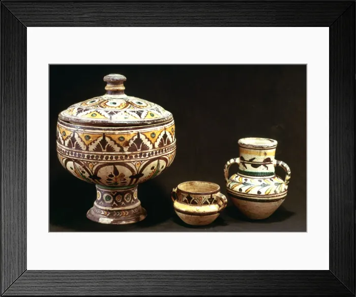 Framed Print : Utensils, Pots, Tunisia 19th Century Framed Print : Utensils, Pots, Tunisia 19th Century