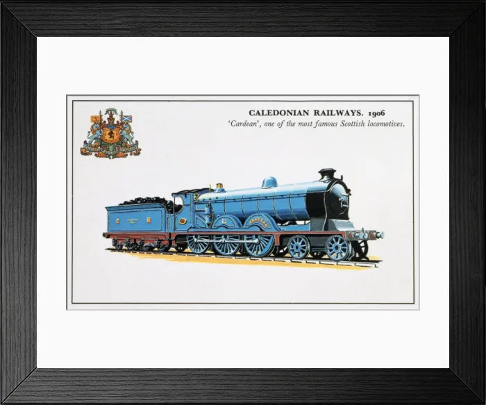 Framed Print : Cardean, Caledonian Railways, 1906, (20th century) Framed Print : Cardean, Caledonian Railways, 1906, (20th century)
