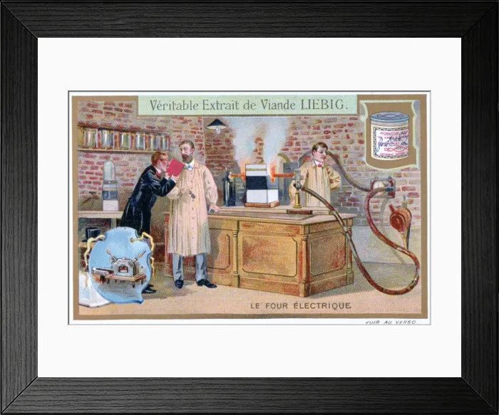 Framed Print : The electric furnace, 1890-1910 Framed Print : The electric furnace, 1890-1910