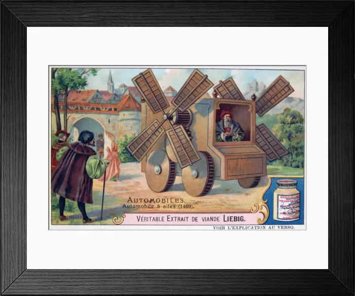 Framed Print : A Car with Blades, 1460, (c1900) Framed Print : A Car with Blades, 1460, (c1900)