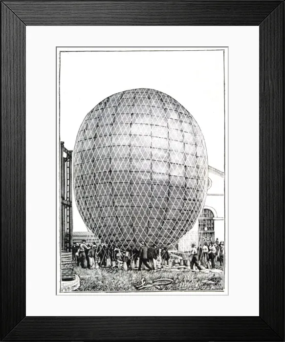 Framed Print : Balloon, 1888 Framed Print : Balloon, 1888