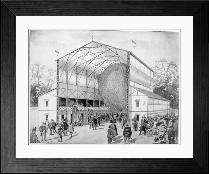 Framed Print : One of great attractions of Vincennes, Paris, 1900 Framed Print : One of great attractions of Vincennes, Paris, 1900