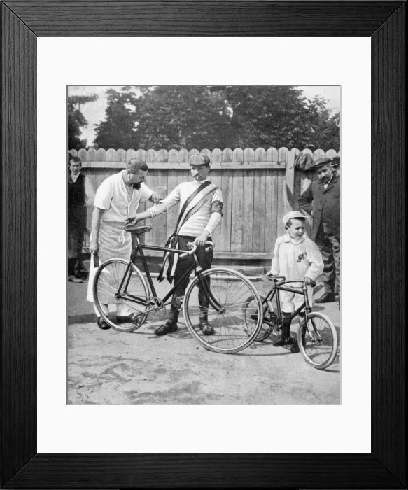 Framed Print : Maurice Garin, winner of the inaugural Tour de France, 1903 Framed Print : Maurice Garin, winner of the inaugural Tour de France, 1903