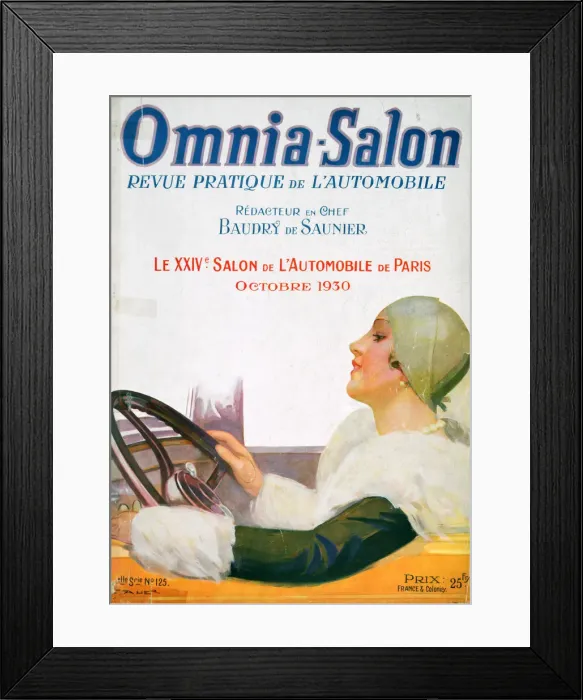 Framed Print : Front cover illustration from the magazine Omnia Salon, July 1922. Artist: Frederic Auer Framed Print : Front cover illustration from the magazine Omnia Salon, July 1922. Artist: Frederic Auer