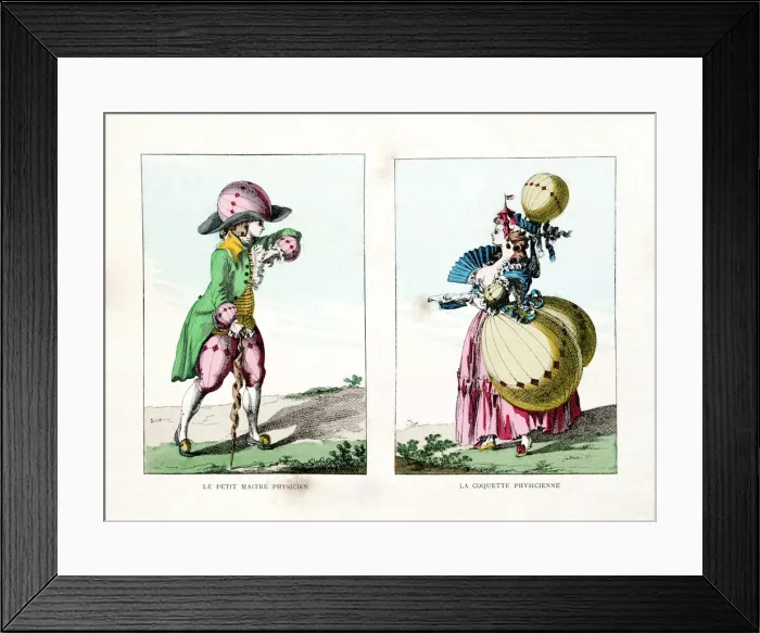 Framed Print : The Small Physicist and The Vain Physicist, 1887. Artist: Gaston Tissandier Framed Print : The Small Physicist and The Vain Physicist, 1887. Artist: Gaston Tissandier