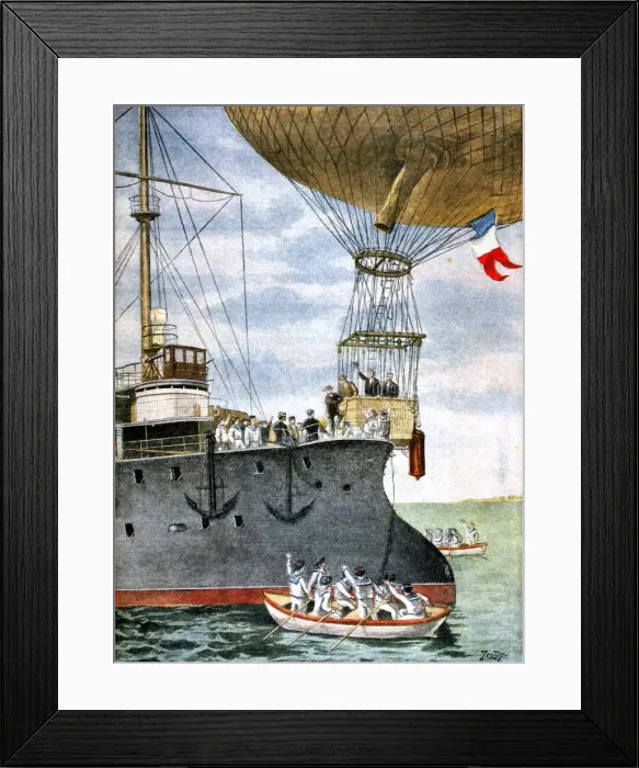 Framed Print : On the Open Sea, 1901 Framed Print : On the Open Sea, 1901