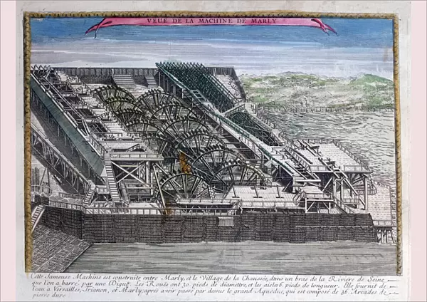 The Marly Machine, 18th century