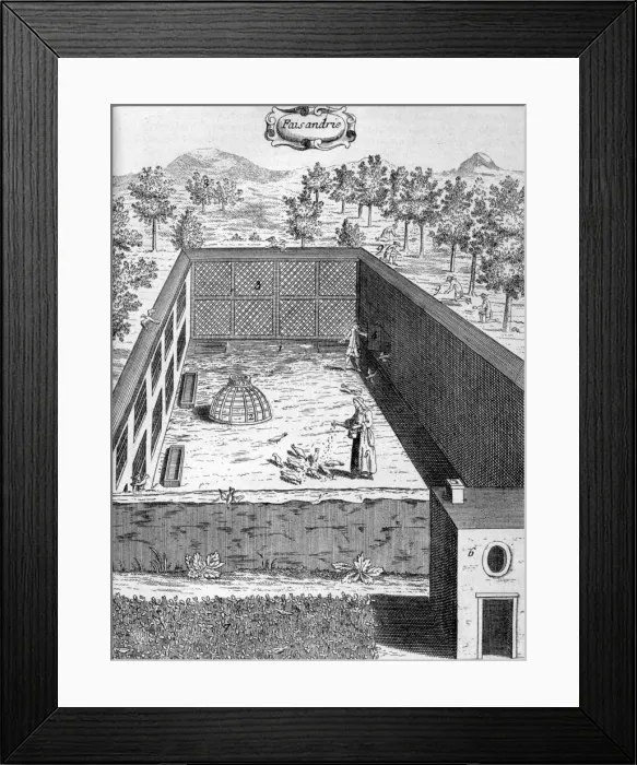 Framed Print : Pheasantry, 1775 Framed Print : Pheasantry, 1775