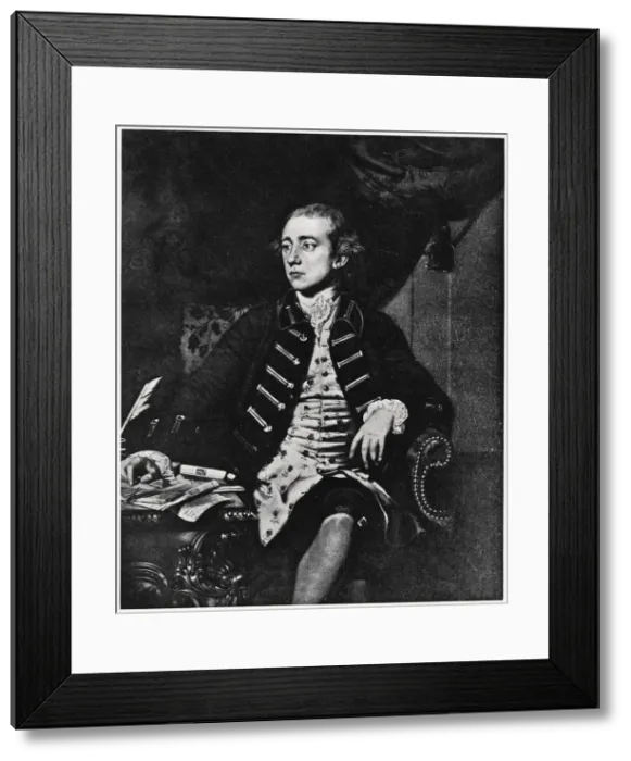 Framed Print : Warren Hastings, 20th century. Artist: Thomas Watson Framed Print : Warren Hastings, 20th century. Artist: Thomas Watson