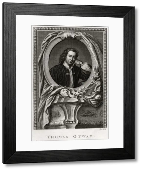 Framed Print : Thomas Otway, 1776. Artist: Ryder Framed Print : Thomas Otway, 1776. Artist: Ryder