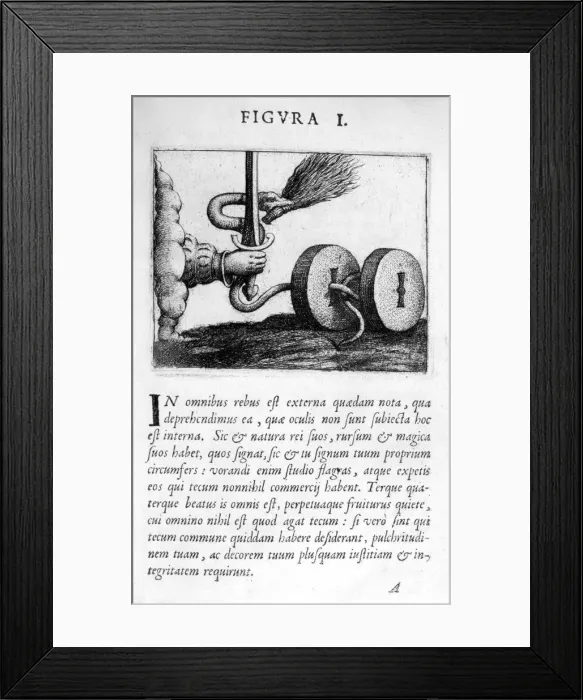 Framed Print : Prophecy figure I from Prognosticatio Eximii Doctoris Paracelsi, 1536. Artist: Theophrastus Bombastus von Hohenheim Paracelsus Framed Print : Prophecy figure I from Prognosticatio Eximii Doctoris Paracelsi, 1536. Artist: Theophrastus Bombastus von Hohenheim Paracelsus