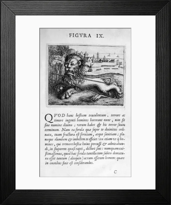 Framed Print : Prophecy figure IX from Prognosticatio Eximii Doctoris Paracelsi, 1536. Artist: Theophrastus Bombastus von Hohenheim Paracelsus Framed Print : Prophecy figure IX from Prognosticatio Eximii Doctoris Paracelsi, 1536. Artist: Theophrastus Bombastus von Hohenheim Paracelsus