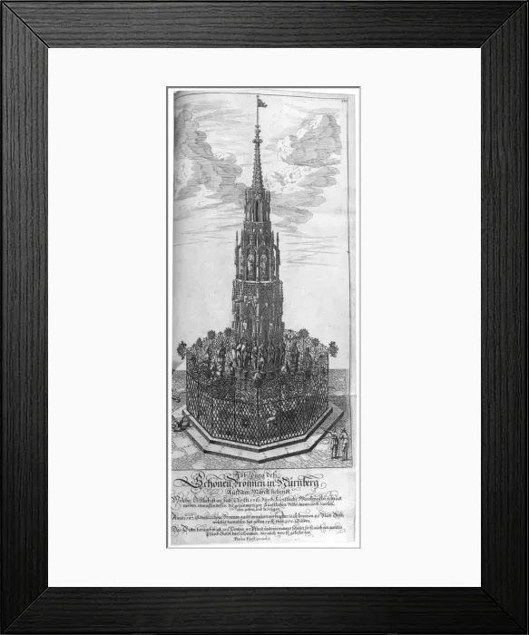 Framed Print : Title page of Architectura Curiosa Nova, 1664. Artist: Georg Andreas Bockler Framed Print : Title page of Architectura Curiosa Nova, 1664. Artist: Georg Andreas Bockler