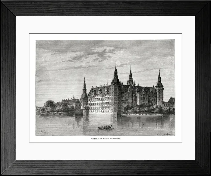 Framed Print : Frederiksborg Castle, Copenhagen, Denmark, 1879. Artist: C Laplante Framed Print : Frederiksborg Castle, Copenhagen, Denmark, 1879. Artist: C Laplante