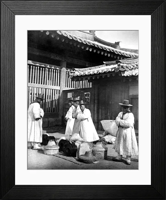 Framed Print : People of Korea, 1900 Framed Print : People of Korea, 1900