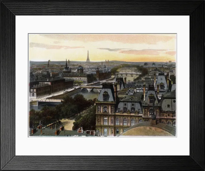 Framed Print : Paris, France, c1900