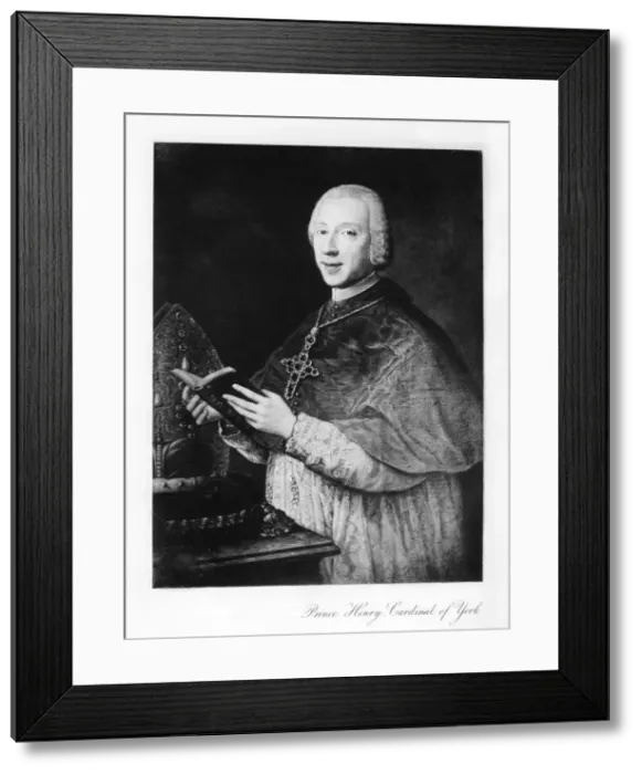 Framed Print : Henry Benedict Stuart as Cardinal Duke of York, (1907) Framed Print : Henry Benedict Stuart as Cardinal Duke of York, (1907)