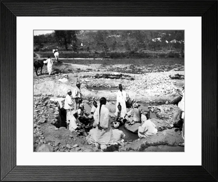 Framed Print : Mine, Korea, 1900 Framed Print : Mine, Korea, 1900