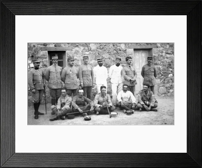 Framed Print : French Foreign Legionnaires, 1917 Framed Print : French Foreign Legionnaires, 1917