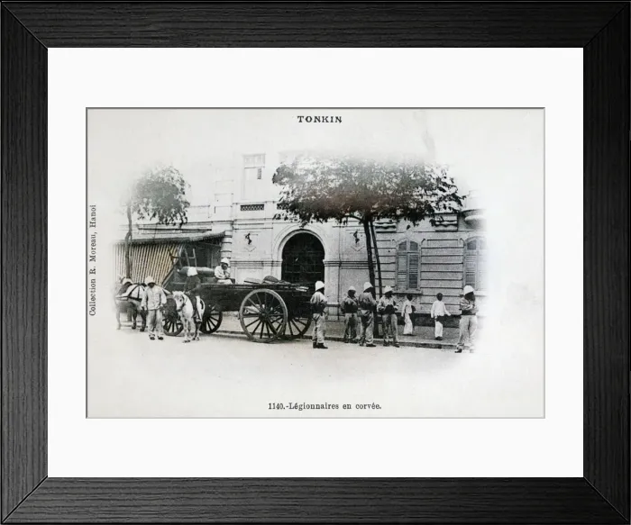 Framed Print : French Foreign Legion, Tonkin, French Indochina (Vietnam), 20th century Framed Print : French Foreign Legion, Tonkin, French Indochina (Vietnam), 20th century