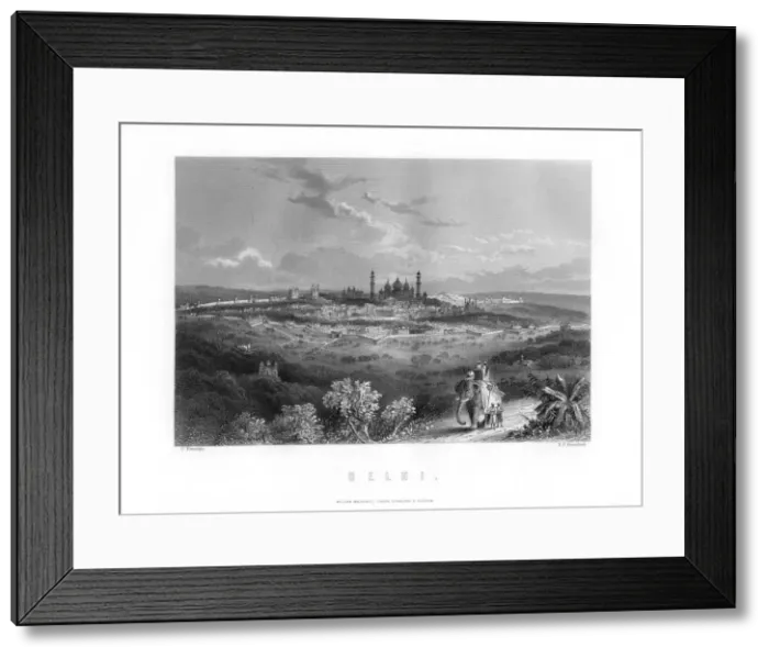 Framed Print : Delhi, India, 1893. Artist: Edward Paxman Brandard Framed Print : Delhi, India, 1893. Artist: Edward Paxman Brandard