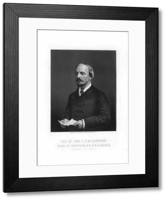 Framed Print : Frederick Temple Blackwood, Earl of Dufferin, British public servant, 1893. Artist: E Stodart Framed Print : Frederick Temple Blackwood, Earl of Dufferin, British public servant, 1893. Artist: E Stodart